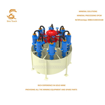 Procesamiento de minerales Clasificación hidrociclón Hidrociclón